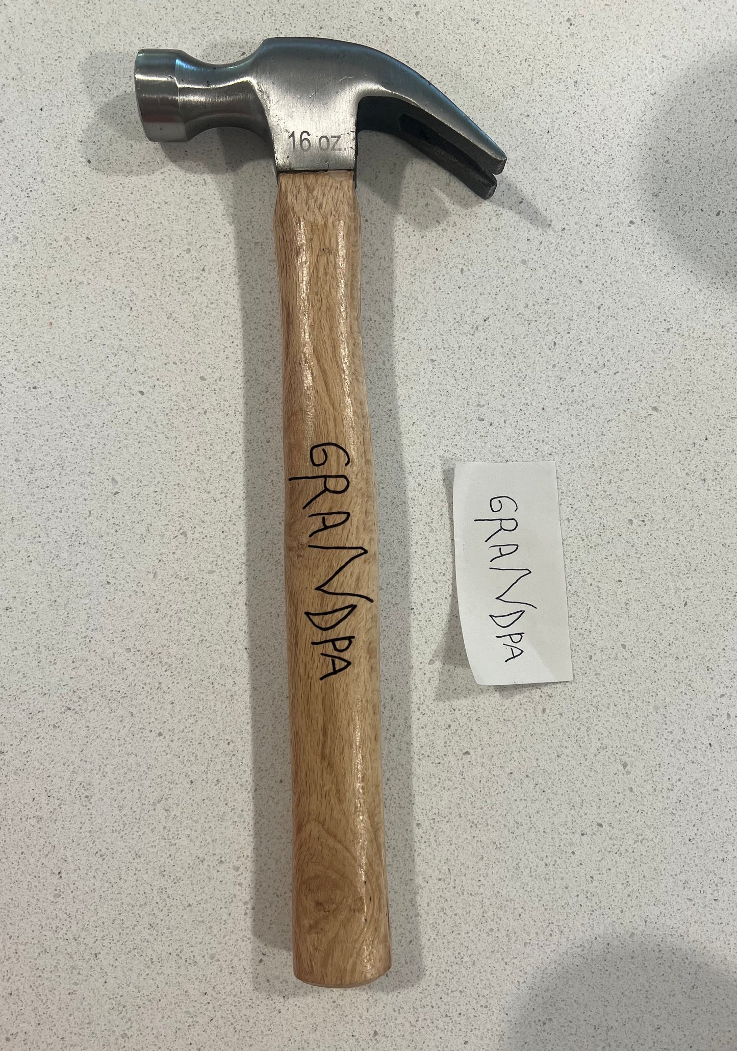 Engraved Hammer